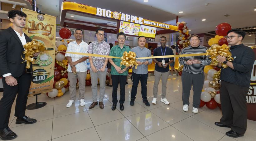 Big Apple Donuts & Coffee Opens Its 100th Store in Malaysia